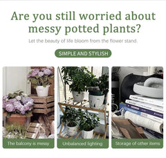 Multi-Tier Plant Stand - 4/6/8 Tier Flower Pot Shelf for Indoor & Balcony Storage