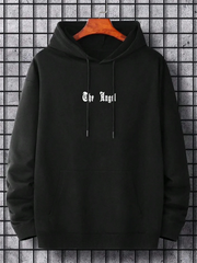 Autumn and Winter New Fashion Wing Printed Hoodie High Quality Men's Casual Street Sports and Fitness Clothing