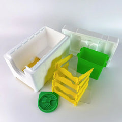 Beekeeping Bee Reserve Box – Foam Mating & Rearing Beehive for Beekeeper Supplies | Durable Hive Box for Apiculture