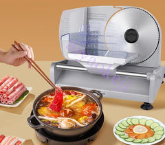 Multifunctional Electric Slicer – Lamb, Beef, Vegetable, Bread, and Sausage Slicing Machine