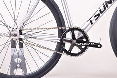 Tsunami SNM100 Fixie Fixed Gear Bike – 700C Single Speed Racing Bicycle | Lightweight Aluminum Alloy Frame | Customizable Track Cycling(Not available for US)