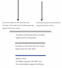 Vokanda Mini Complete Aquarium - 160 Gallon (610L) Betta & Koi Fish Tank, 3.3' x 3.3' x 2'