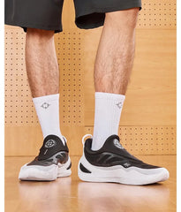 Austin Reaves Style Men’s Basketball Sneakers – Breathable Low-Cut Slip-On Casual Shoes with AR1-Inspired Sole