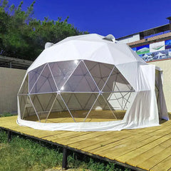 6-8 Person Outdoor Party Dome Tent Large Restaurant Dome Tent Strong Wind Resistance Glamping Dome Tent