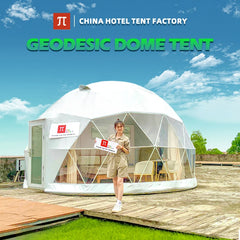 Luxury Geodesic Dome Tent – Outdoor Glamping Villa for Camping, Resort, Hotel & Forest Accommodation