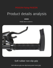 TULX High-Carbon Steel Bicycle – 21-Speed with Front Fork Lock & Dual Disc Brakes | Strong & Stable Ride