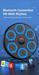 Music Boxing Machine – Smart Bluetooth Wall-Mounted Boxing Trainer | Electronic Punching Target for Home Gym & Fitness