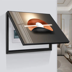 ravel Shark Creative Art Poster – 45x35CM Fashion Home Decor & Electric Meter Box Cover