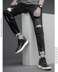 Men's Genuine Leather Height-Increasing Sneakers – Casual White Platform Shoes with 6/8/10CM Lift Insole