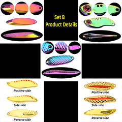 5PCS Wobbler Lures Set – 3g/10g/15g Metal VIB Sinking Fishing Lures | Hard Bait for Sea Fishing & Artificial Pesca