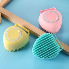 Bathroom Puppy Big Dog Cat Bath Massage Gloves Brush Soft Safety Silicone Pet Accessories for Dogs Cats Tools Mascotas Products