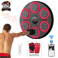 Music Boxing Machine – Smart Bluetooth Wall-Mounted Boxing Trainer | Electronic Punching Target for Home Gym & Fitness