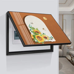 ravel Shark Creative Art Poster – 45x35CM Fashion Home Decor & Electric Meter Box Cover