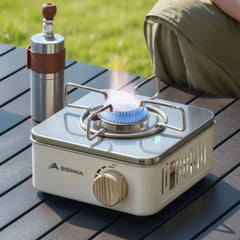 2800W Camping Gas Stove | High Firepower Portable Cassette Furnace for Outdoor Cooking, Picnic & Camp