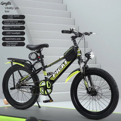 Grylls 18-Inch Variable Speed Mountain Bike – Durable Student Bicycle for Kids & Teens | New Hot Release