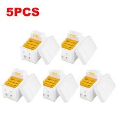 1–5PCS Beehive King Box – Beekeeping Nest Tool & Hive Frame Holder | Pollination Box for Queen Bees | Beekeeping Supplies