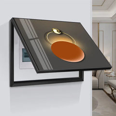 ravel Shark Creative Art Poster – 45x35CM Fashion Home Decor & Electric Meter Box Cover