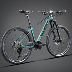 26 & 27.5 Inch Mountain Bike - Lightweight Magnesium Alloy Frame, 24/27/30/33 Speed Gears, Hydraulic Disc Brake, All-Terrain Bicycle for Men & Women