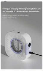 Smart Aroma Diffuser & Air Purifier – Digital Display, USB Rechargeable, 4 Gears, Wall Mount or Tabletop Essential Oil Humidifier