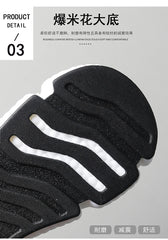 Men’s Thick-Soled Sneakers – Breathable Summer Running & Tennis Shoes, Comfortable Casual Footwear in Large Sizes