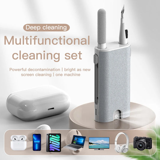 5-in-1 Earbuds Cleaning Kit – Multifunctional Cleaning Pen & Brush for AirPods, Xiaomi & More