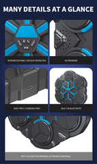 Smart Bluetooth Music Boxing Machine – Wall-Mounted Boxing Trainer with Music & LED Targets | Home Fitness & Stress Relief Equipment