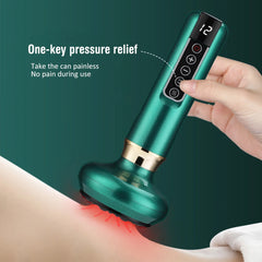 Electric Cupping Massager – Vacuum Suction & GuaSha with Infrared Heat for Anti-Cellulite & Body Slimming