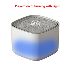 101oz/3L Automatic Pet Water Fountain – USB Electric Cat Water Dispenser with Motion Sensor & Silent Circulating Filter