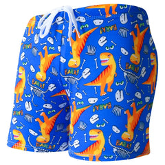 Children's Swimming Trunks – Flat Camo Printed Boys' Shorts | Big Boys' Hot Spring Bathing Suit