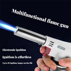 Card Burner Flame Gun | Outdoor BBQ Igniter & Small Welding Torch with Ceramic Core