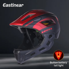 High-Quality Kids' Full-Face Helmet – Detachable Design for Biking, Skateboarding, & Roller Skating | Outdoor Sports Protection