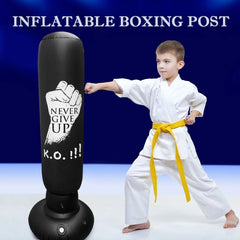 Inflatable Punching Boxing Bag – PVC Sports Fight Column Toy for Kids | Fitness Training & Pressure Sandbag for Boxing Practice