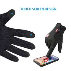 Winter Warm Gloves for Men & Women – Waterproof, Touchscreen-Friendly Gloves for Cycling & Skiing