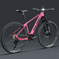 26 & 27.5 Inch Mountain Bike - Lightweight Magnesium Alloy Frame, 24/27/30/33 Speed Gears, Hydraulic Disc Brake, All-Terrain Bicycle for Men & Women