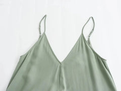 Summer Women's Loose Sleeveless Black Long Dress – Thin Straps, Backless Beach Holiday Maxi Dress