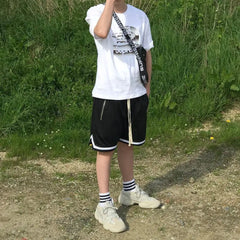 Men’s Mesh Basketball Shorts – Quick-Dry Summer Gym Shorts, Breathable Fitness Joggers & Casual Sportswear