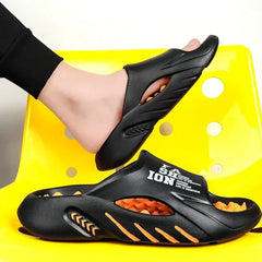 Men’s Luxury EVA Sole House Slippers – Comfortable Indoor Sandals, Flip-Flops & Slides for Casual Home Wear