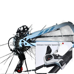 Full Suspension MTB Mountain Bike – Men’s Quad Bicycle with V-Brake/Disc Brake Options | Bicicletta Uomo | Durable Off-Road Bici