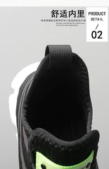 Men’s Thick-Soled Sneakers – Breathable Summer Running & Tennis Shoes, Comfortable Casual Footwear in Large Sizes