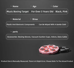 Smart Music Boxing Machine Trainer – Interactive Wall Target for Kids | Rhythm-Based Boxing & Fitness Fun at Home