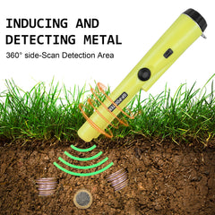 Metal Detector High Sensitivity Portable Waterproof Handheld GP-Pointer Detector for Silver Coin Gold Finder Locating