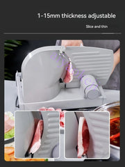Multifunctional Electric Slicer – Lamb, Beef, Vegetable, Bread, and Sausage Slicing Machine