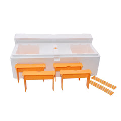 Beekeeping Bee Reserve Box – Foam Mating & Rearing Beehive for Beekeeper Supplies | Durable Hive Box for Apiculture