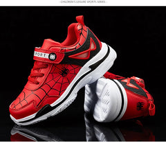 Luxury Boys' Fashion Sneakers – PU Leather Kids’ Casual Sports & Tennis Shoes