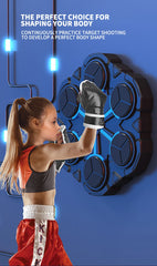 Smart Bluetooth Music Boxing Machine – Wall-Mounted Boxing Trainer for Home Fitness, Decompression & Fighting Practice | Interactive LED Boxing Target