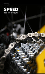 Foldable Mountain Bike for Men & Teens – Dual Shock Absorption, 21-Speed, Road & Off-Road Bicycle for Students & Adults