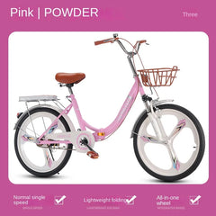 Folding Mountain Bike for Boys & Girls – Variable Speed Bicycle for Primary & Secondary School Students | 18", 20", 24" Sizes