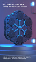 Smart Bluetooth Music Boxing Machine – Wall-Mounted Boxing Trainer for Home Fitness, Decompression & Fighting Practice | Interactive LED Boxing Target