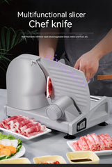 Multifunctional Electric Slicer – Lamb, Beef, Vegetable, Bread, and Sausage Slicing Machine
