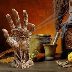 1-4PCS Halloween Decorations Hand Sculpture Figure Artwork Halloween Broken Arm Horror Props Halloween Decorations Supplies